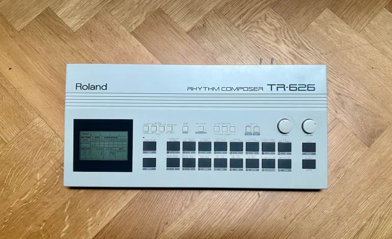 Roland TR-626 Drum machine with HKA ROM update TR-909, TR-808, Linn, DMX etc