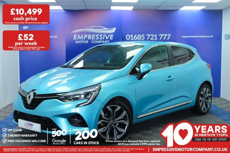 2020 20 RENAULT CLIO 1.0 TCE S EDITION HATCHBACK 5DR PETROL MANUAL EURO 6 (S/S)