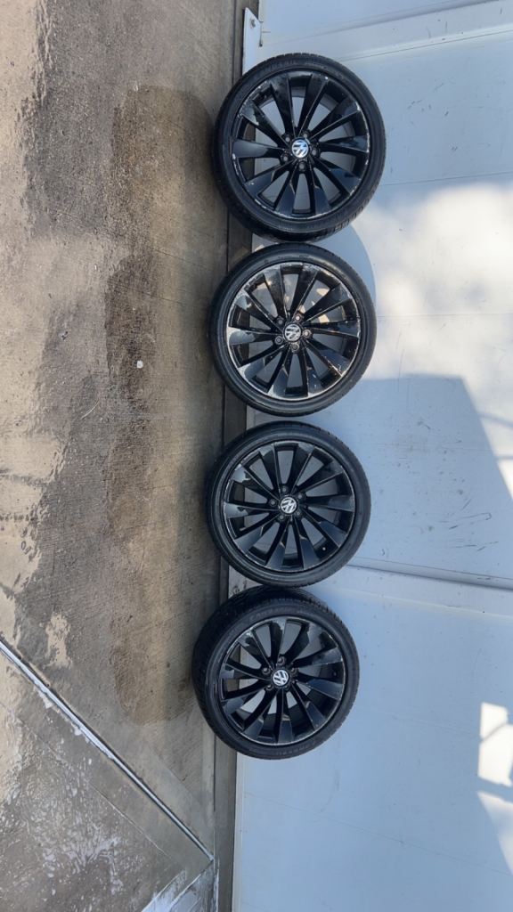 Vw turbine wheels 18’ 5x112