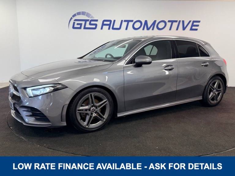 2019 Mercedes-Benz A-Class A180 AMG LINE FIVE DOOR 135 BHP + SAT NAV + REAR CAMERA Hatchback Petr...