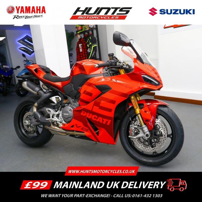 2026, '26 reg. Ducati Panigale V2 MM93 Limited Edition. 1 Mile Only. £19,995