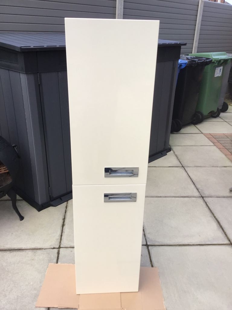 Bathroom Double Cabinet high Gloss