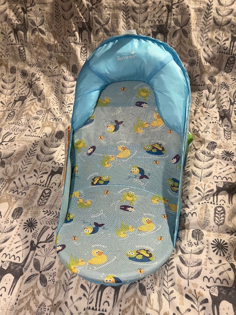 Summer Infant Baby Bath Seat Support - Adjustable Non-Slip