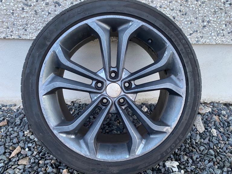 18INCH 5/108 FORD ALLOY WHEELS WITH TYRES FIT MOST MODELS CAR VAN ETC 