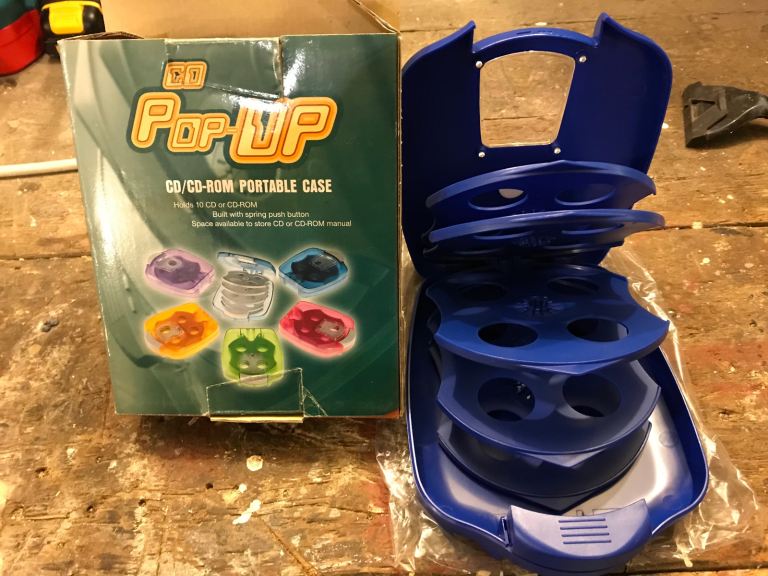 Brand new CD / DVD plastic pop up cases