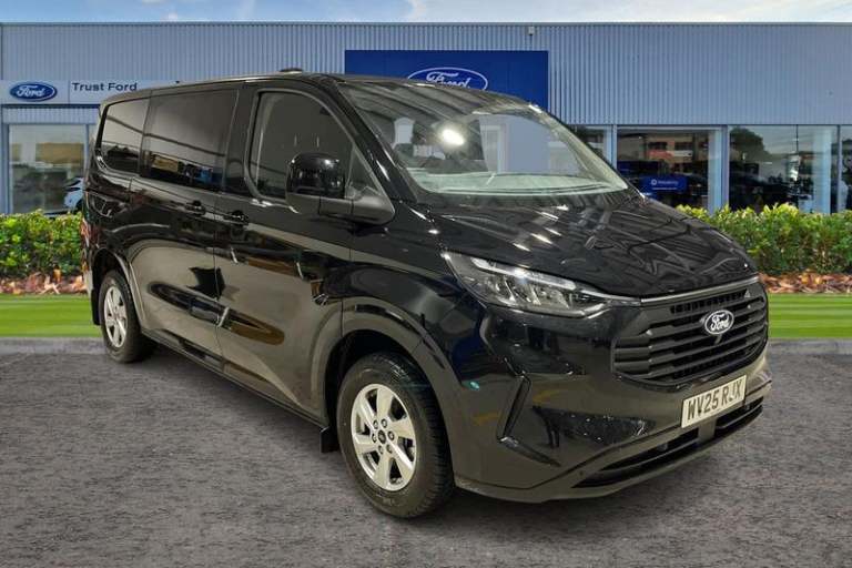 2025 Ford Transit Custom 320 Limited AUTO L1 SWB Double Cab In Van FWD 2.0 EcoBlue 136ps Low Roof...