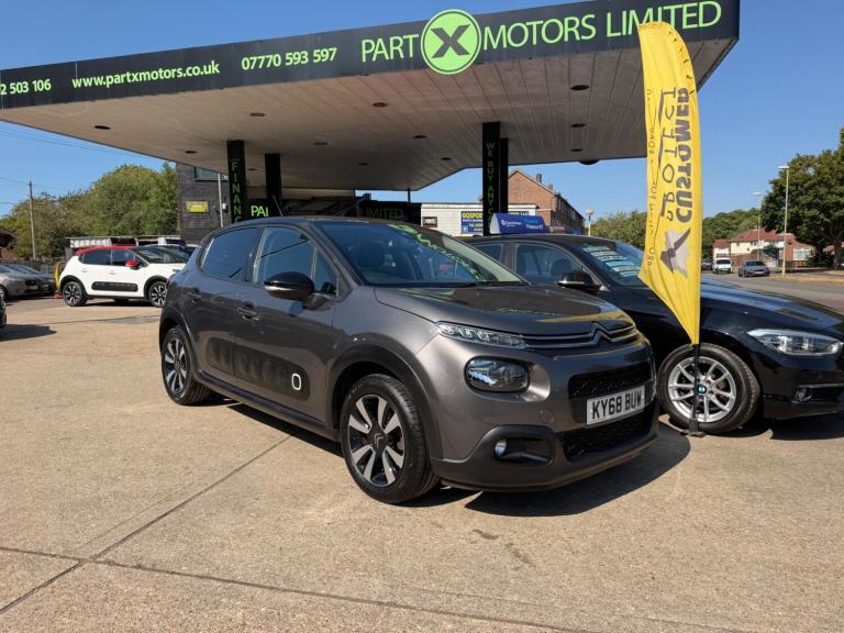 2018 Citroen C3 1.2 PureTech GPF Flair EAT6 Euro 6 (s/s) 5dr HATCHBACK Petrol Automatic