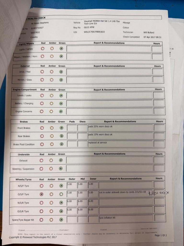 2015 Vauxhall Mokka 1.4T Tech Line 5dr HATCHBACK PETROL Manual