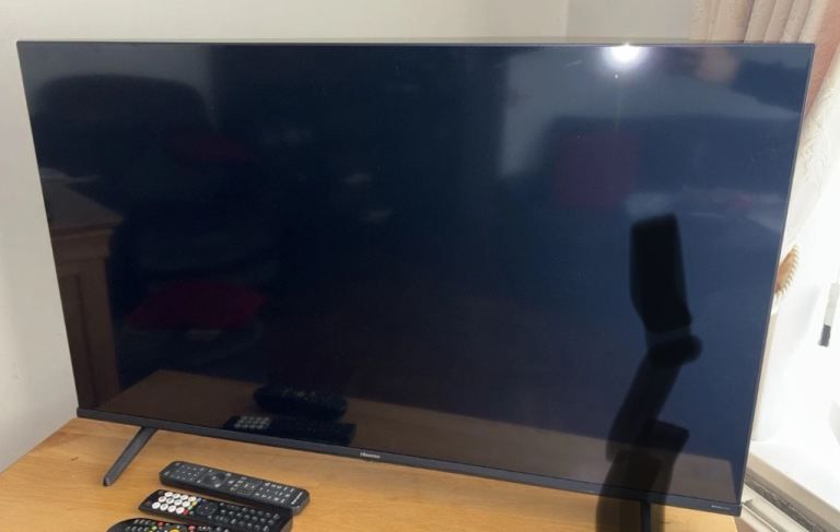 image for A 50in, direct LED-backlit TV,