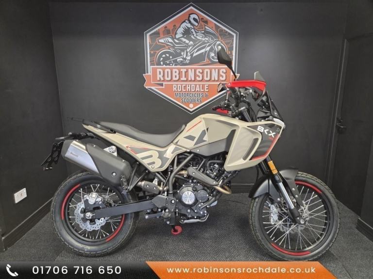 The New Benelli BKX125, great looking learner legal trail bike.