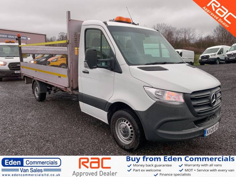 2020 Mercedes-Benz Sprinter 2.1 316 CDI 5d 161 BHP DROPSIDE WITH TAIL LIFT - TM SPEC  Chassis Cab...