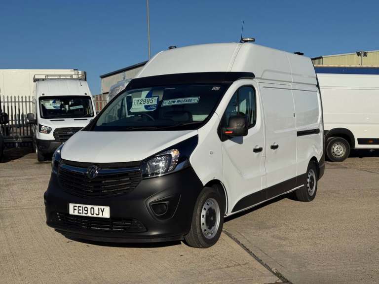 VAUXHALL VIVARO 2900 1.6CDTI BiTurbo 125PS L2H2 LWB HIGH ROOF PANEL VAN EX BT