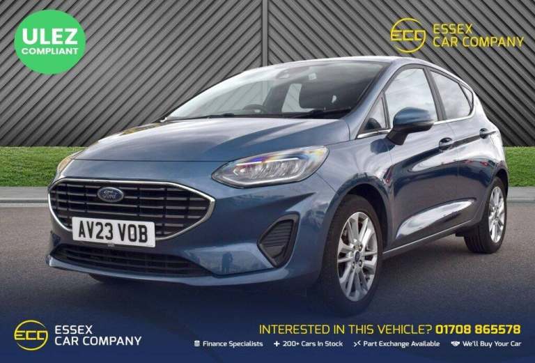 2023 Ford Fiesta 1.0T EcoBoost Titanium Hatchback 5dr Petrol Manual Euro 6 (s/s) (100 ps) Hatchba...
