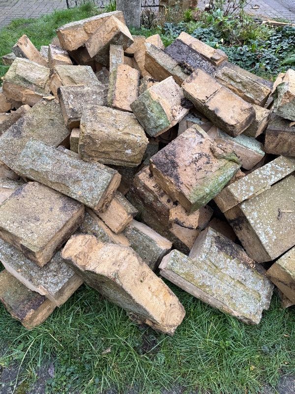 Sandstone bricks available 