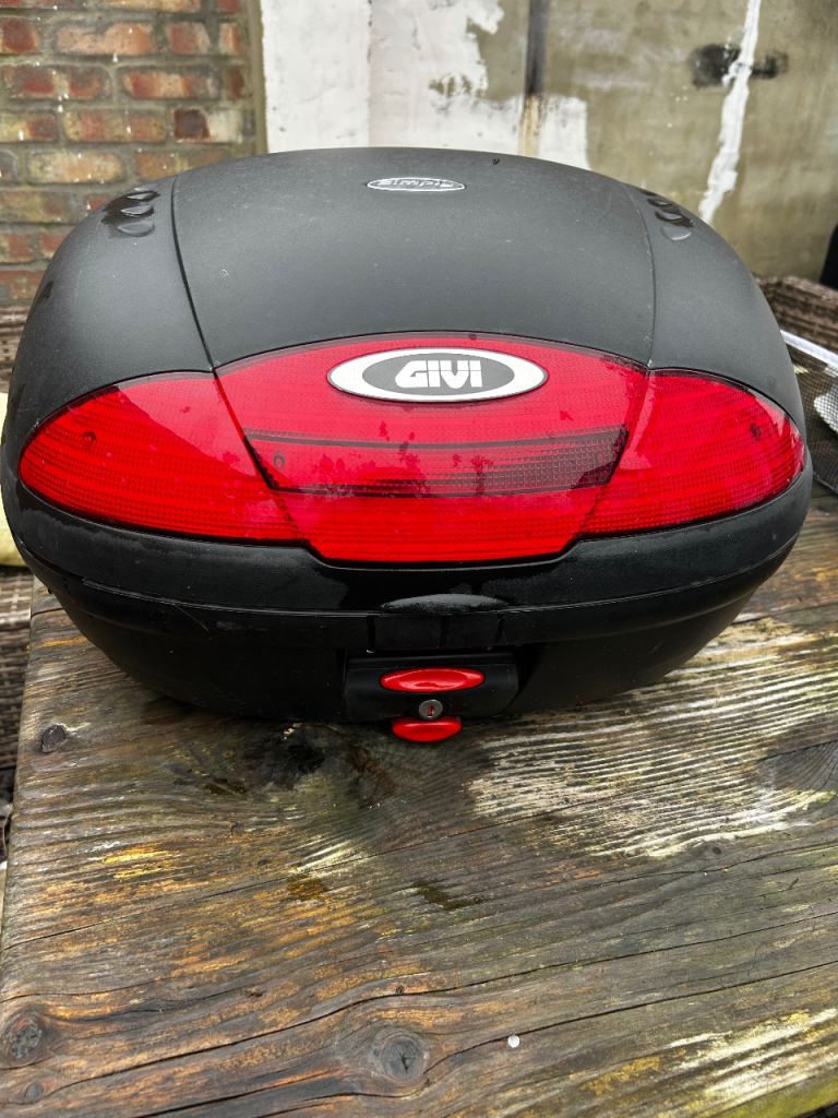 Givi motorcycle top box 