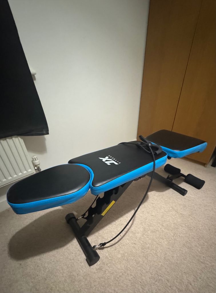 JX Fitness Adjustable Weight Bench – Home Gym / Full Body Workout