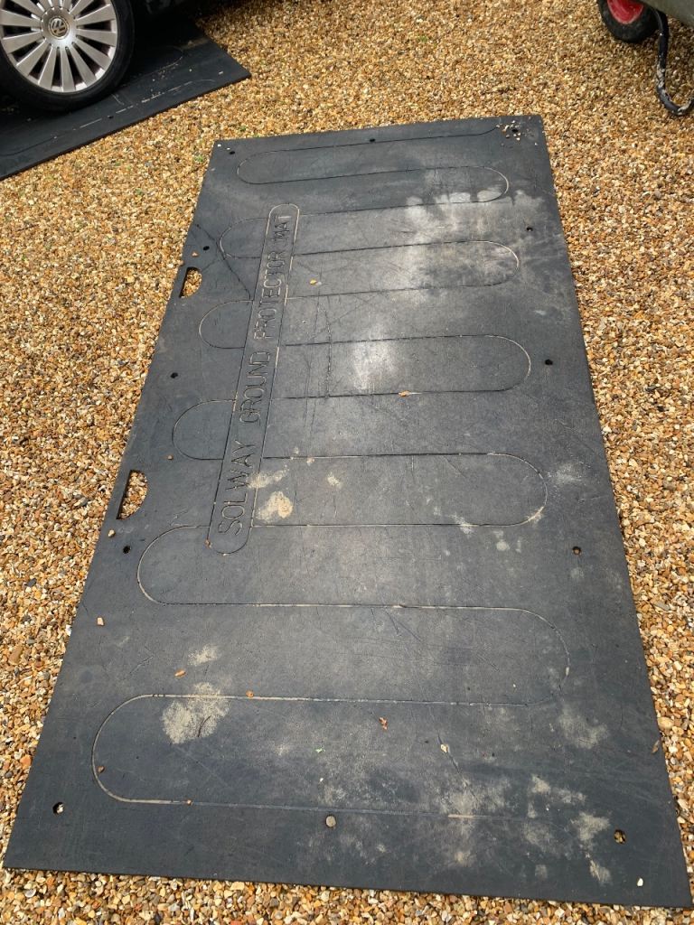 Ground protection mat