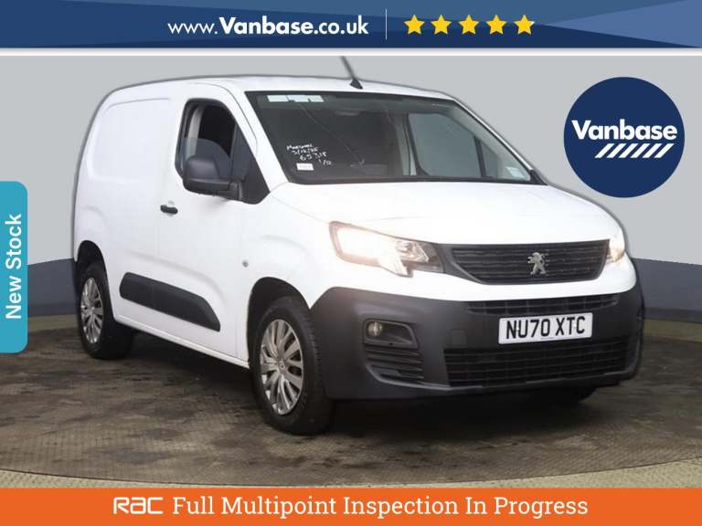2020 Peugeot Partner 1.5 BlueHDi 1000 Professional Standard Panel Van 5dr Diesel Manual SWB Euro ...