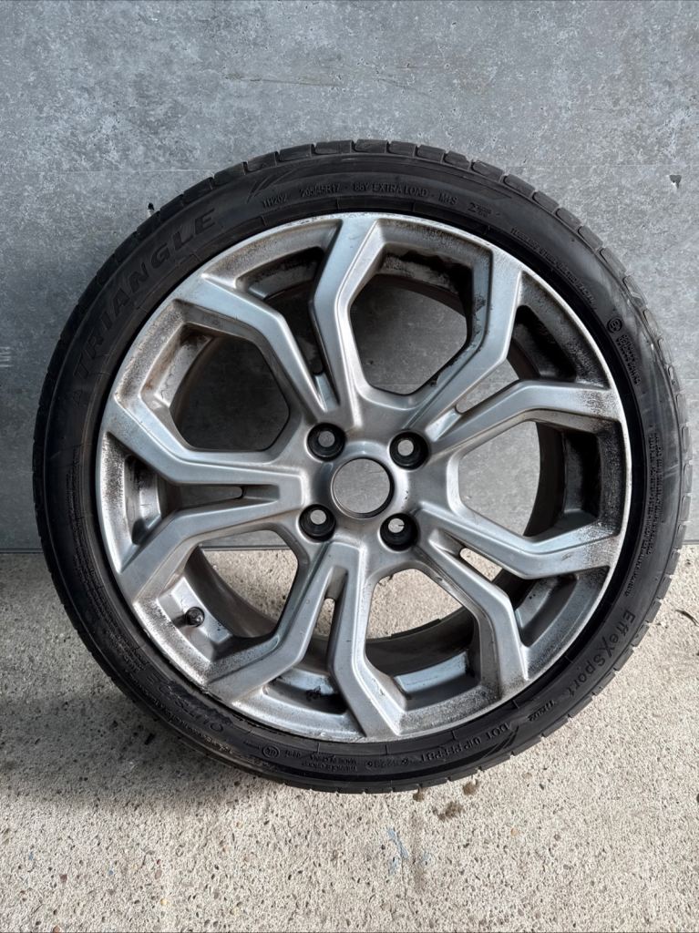 FORD FIESTA MK8 2018 - 2025 ST-LINE 17" ALLOY WHEEL 5 SPOKE H1BJ-1007-D1A