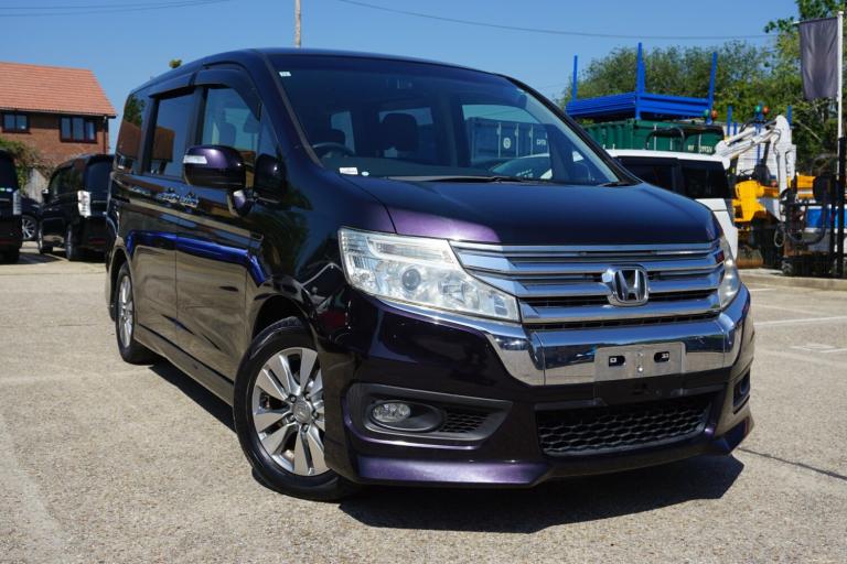 2013/63 Honda Stepwagon Spada 2.0 Auto Purple 7 Seat Power Sliding Door ULEZ