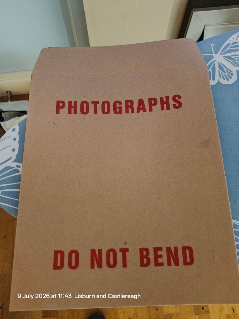 120 Large Brown 'Photographs Do Not Bend' Cardboard Envelopes - New - 120 available 