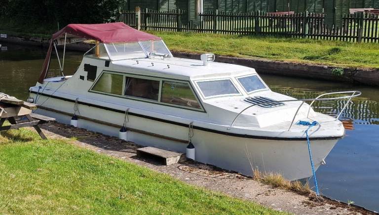 Norman 23ft Cabin Cruiser, Part finished Project