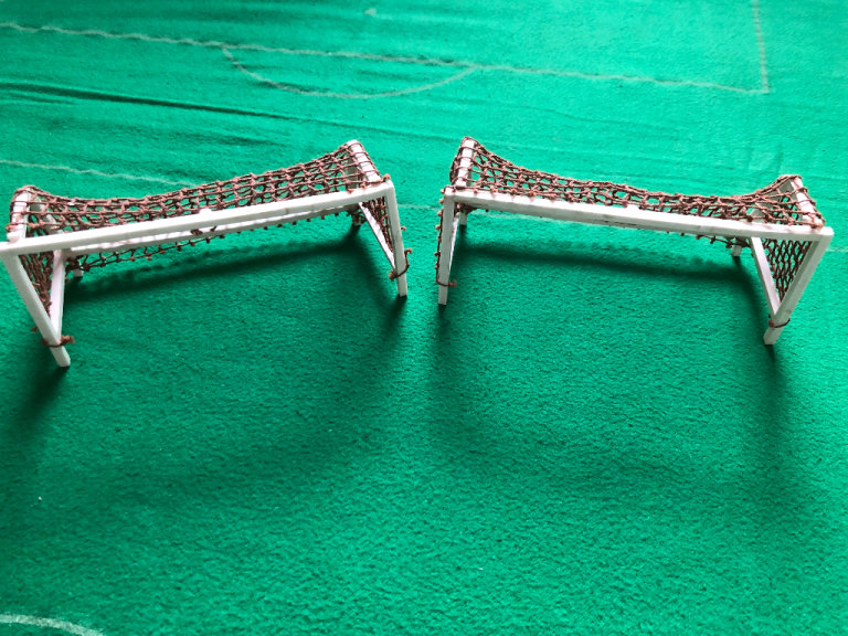 SUBBUTEO FOOTBALL GOALS, SET N, very good condition from smoke-free home