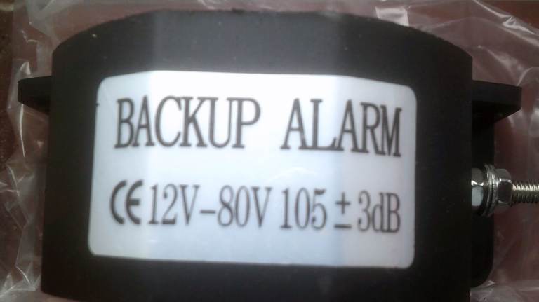 REVERSING / BACKING UP ALARM - CAR , LORRY, MOTORHOME ETC - BNIB 12 - 48 VOLT