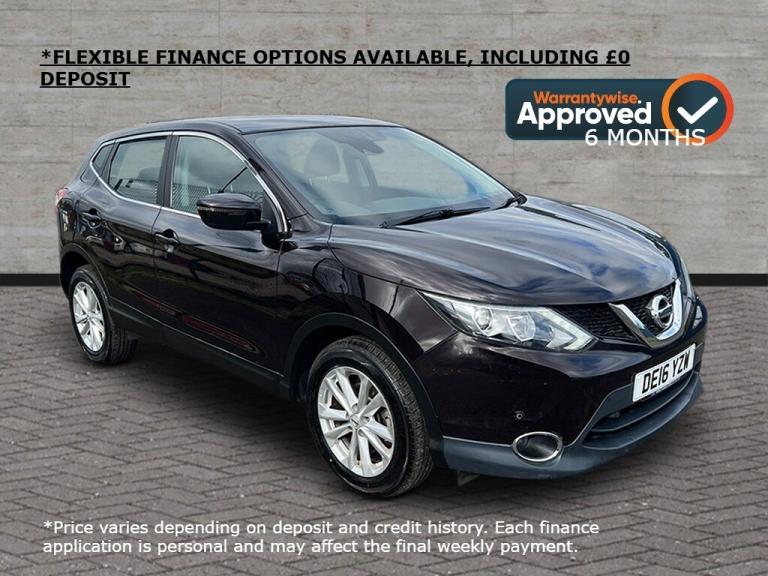 2016 NISSAN QASHQAI AUTOMATIC 1.2 DiG-T Acenta [Smart Vision Pack] 5dr Xtronic
