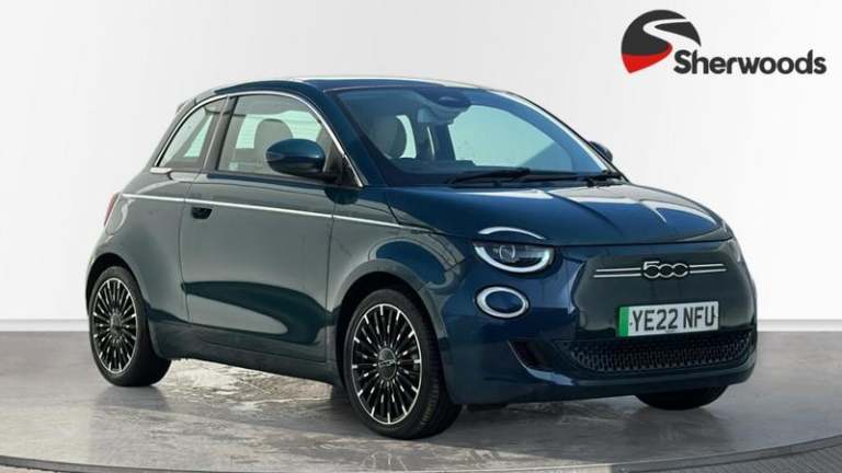 2022 Fiat 500e 42kWh La Prima Hatchback 3dr Electric Auto (118 ps) Automatic Hatchback Electric A...