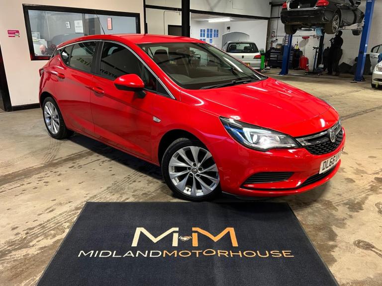  Vauxhall Astra 1.4i Design Euro 6 5dr Petrol Manual