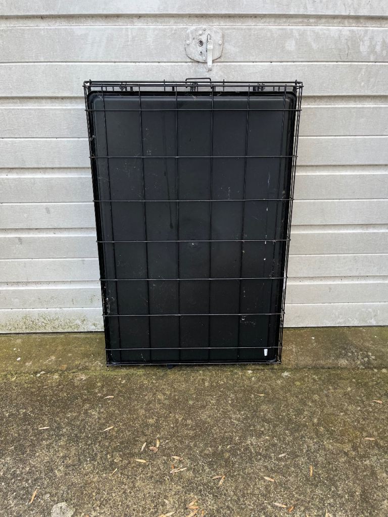 Large Dog Crate in Black