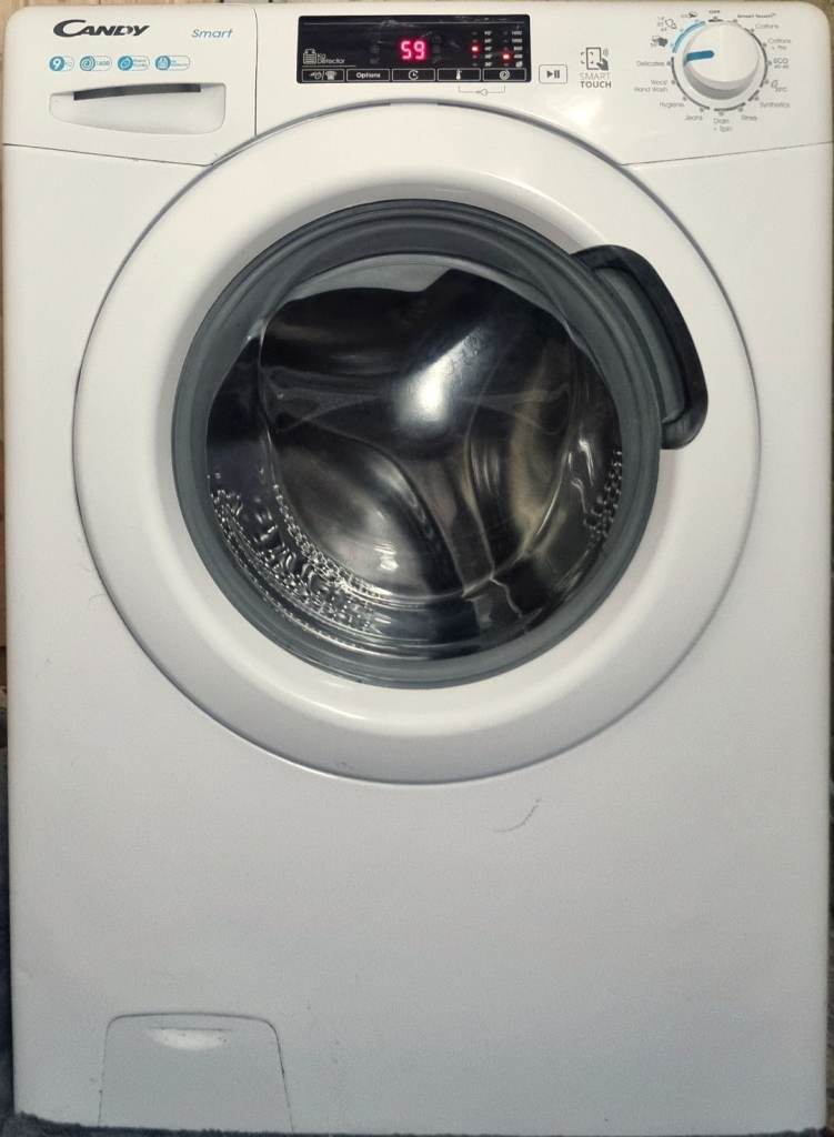 9kg candy smart washing machine 