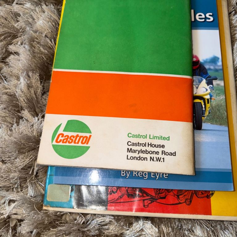 Norton triumph vintage motorcycle books 5in total 