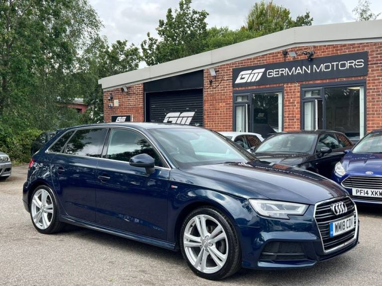 2018 Audi A3 1.5 TFSI S Line 5dr HATCHBACK PETROL Manual