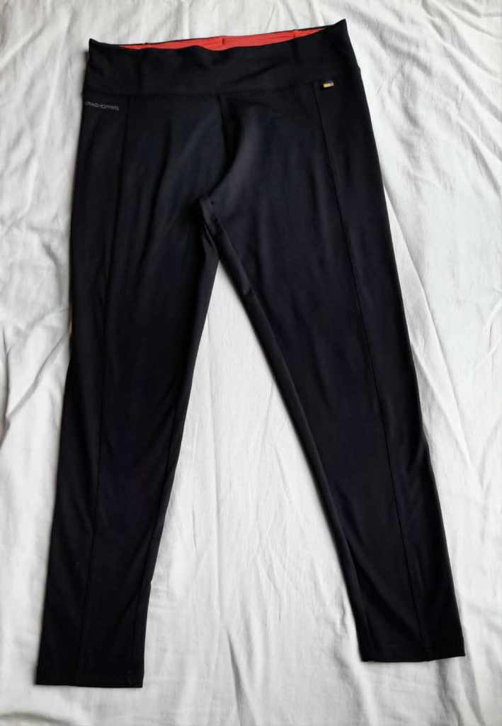 Size 12 Craghoppers women's black leggingd