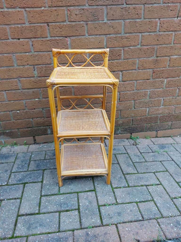 Vintage bamboo stand 