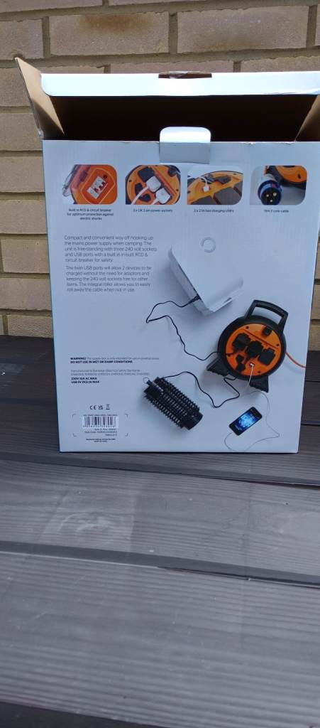 Excellent Electric hook up for Camping