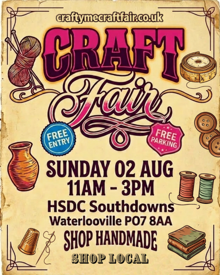 Sunday August 2nd crafty me craft fair 11-3