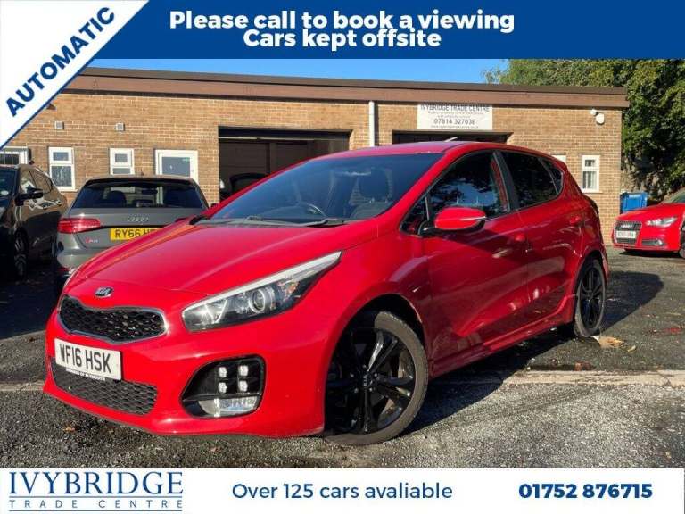 2016 16 KIA CEED 1.6 CRDI GT-LINE HATCHBACK 5DR DIESEL DCT EURO 6 (S/S) (134 BHP