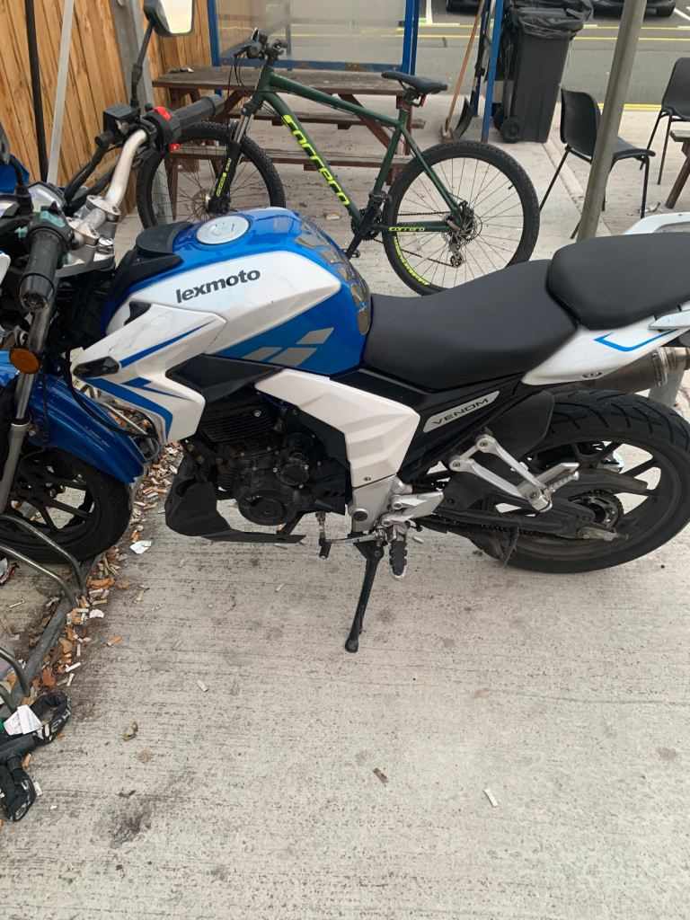 Lexmoto, VENOM, 2017, want to swap open to offers 