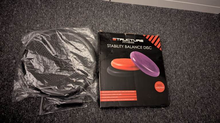 NEW Structure Fitness Stability Balance Disc - Black