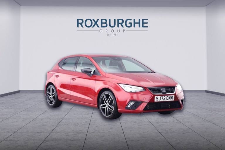 2022 72 SEAT IBIZA 1.0 TSI FR EDITION HATCHBACK 5DR PETROL MANUAL EURO 6 (S/S) (