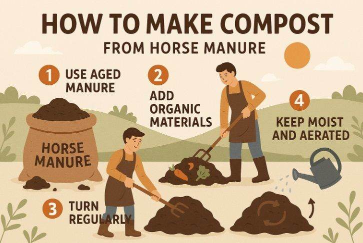 image for Aged manure for sale! Compost, fertilizer, horse manure. 50 liters bags for sale