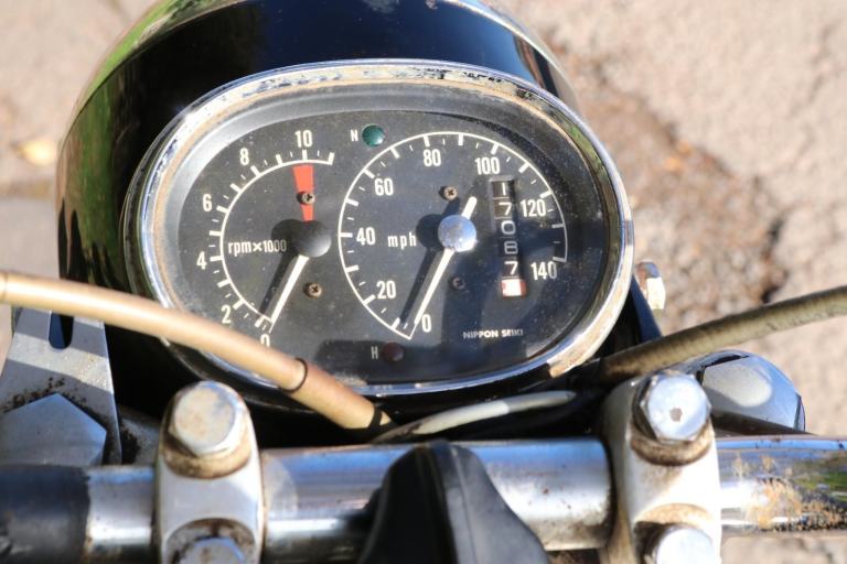 Honda CB450 CB 450 Blackbomber 1967 UK bike, winter restoration project.