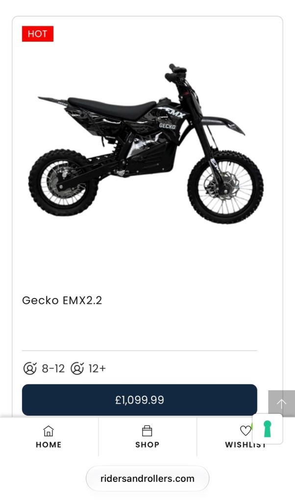 Gecko emx 2.2kw E dirtbike plus 110cc Pitbike for FREE (if asking price paid)