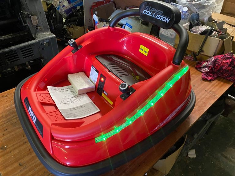 Waltzers 12v kids ride on 380o electric spinners parents control music 🚨