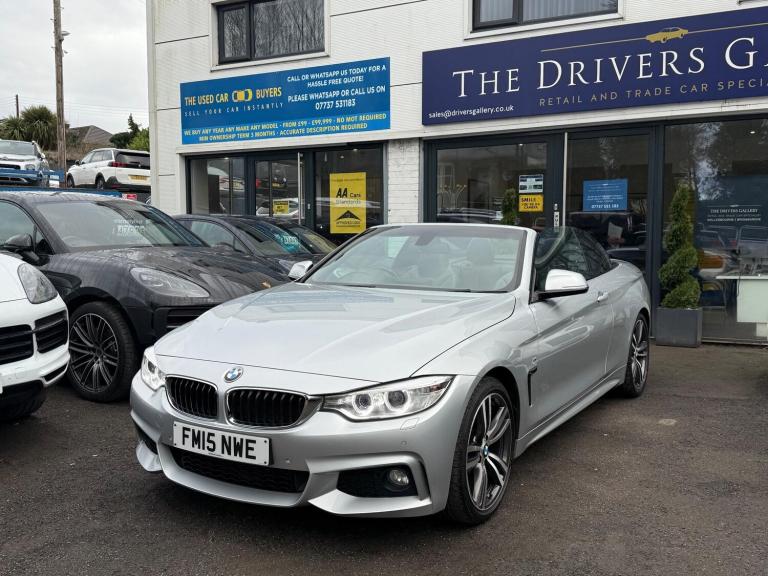2015 BMW 4 Series 2.0 420d M Sport Auto Euro 6 (s/s) 2dr CONVERTIBLE Diesel Automatic