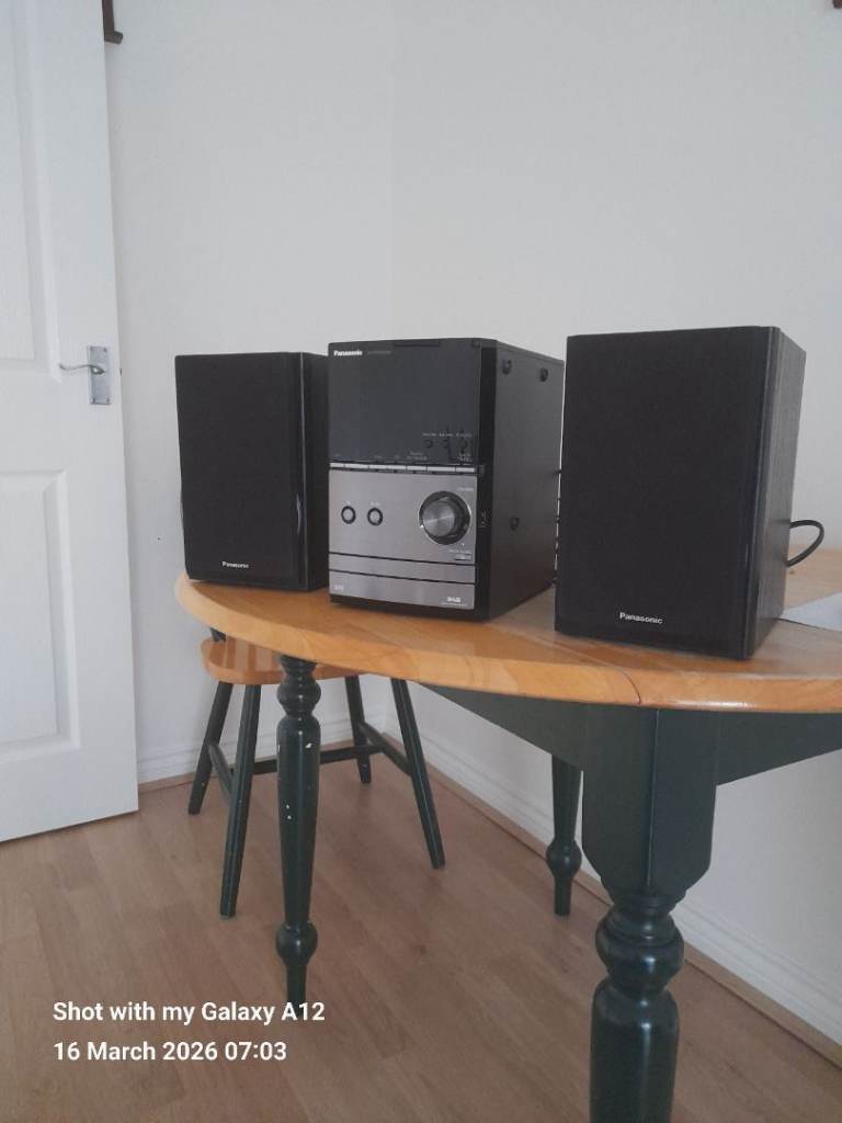 Panasonic CD stereo system