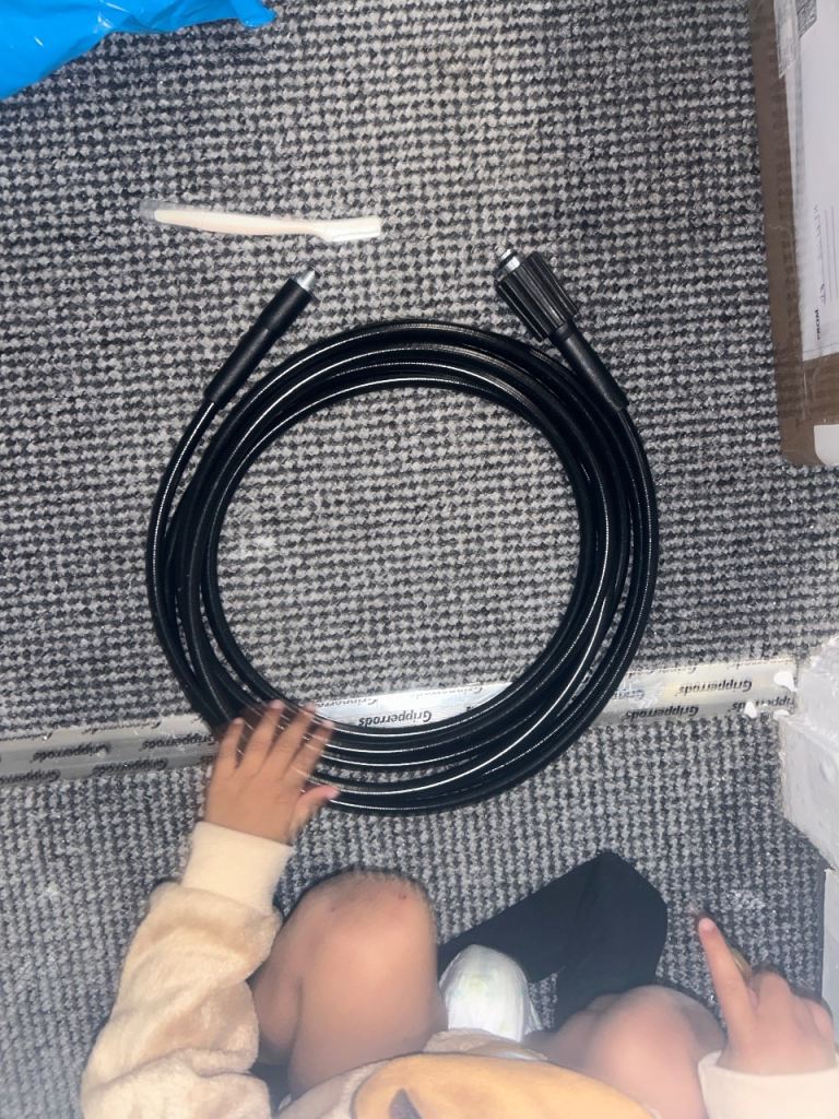 Pressure Washer Extension Hose – Brand New, Long